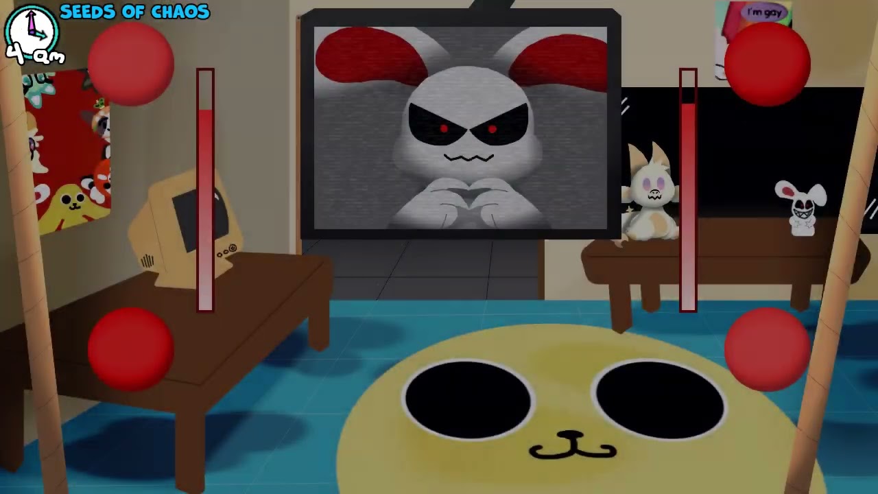 I prefer cute or scary ? Night at Nuggit's Demo