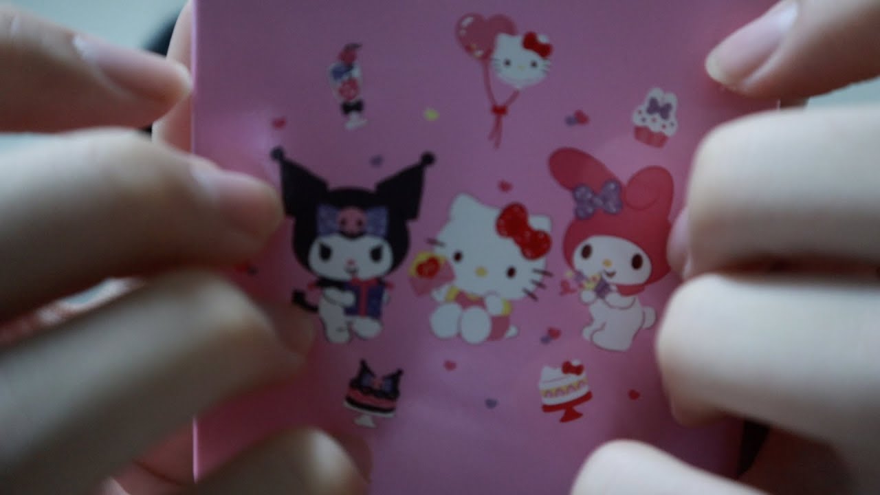 (ASMR) 초콜릿 상자 두드리고 낼름 😜💗