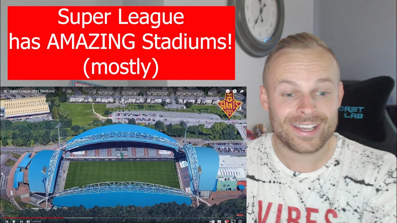 Rob Reacts to... Super League 2021 Stadiums - Rugby League