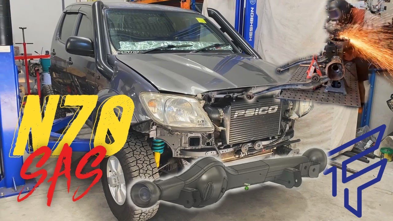 Favro Performance SAS (Solid Axle Swap) an N70 Toyota Hilux w/ 12