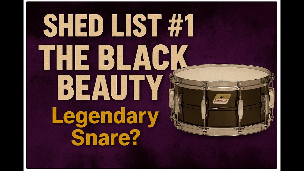 Ludwig Black Beauty | Legendary Snare Drum