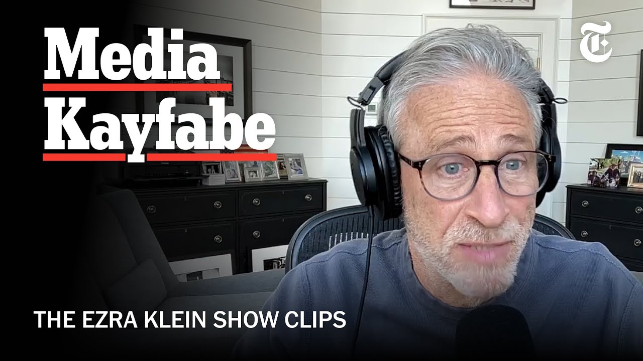 Джон Стюарт пересматривает себя в &laquo;Перекрёстном огне&raquo; | Шоу Эзры Кляйна