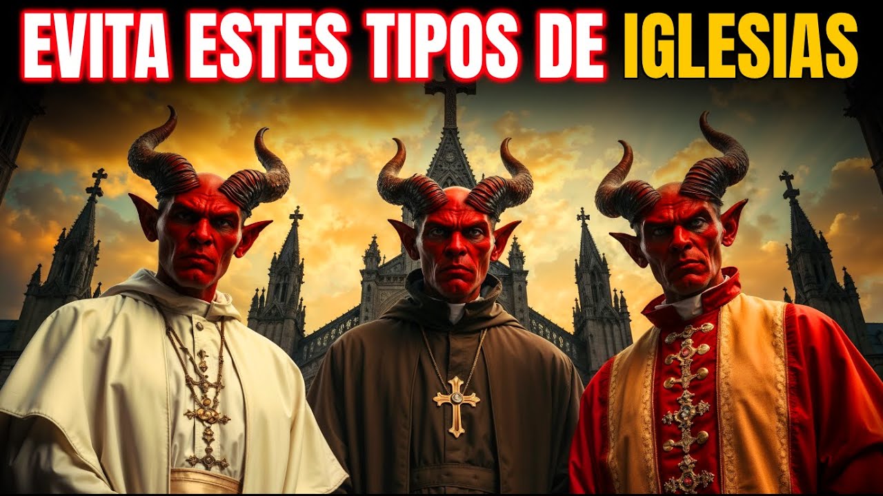 ¡5 TIPOS PELIGROSOS de Iglesias Que PARECEN Cristianas Pero NO LO SON!