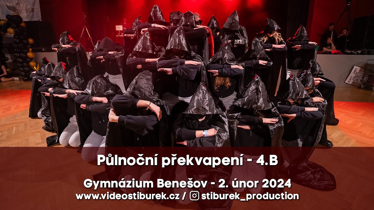 4.B / Půlnoční překvapení / Gymnázium Benešov 2024