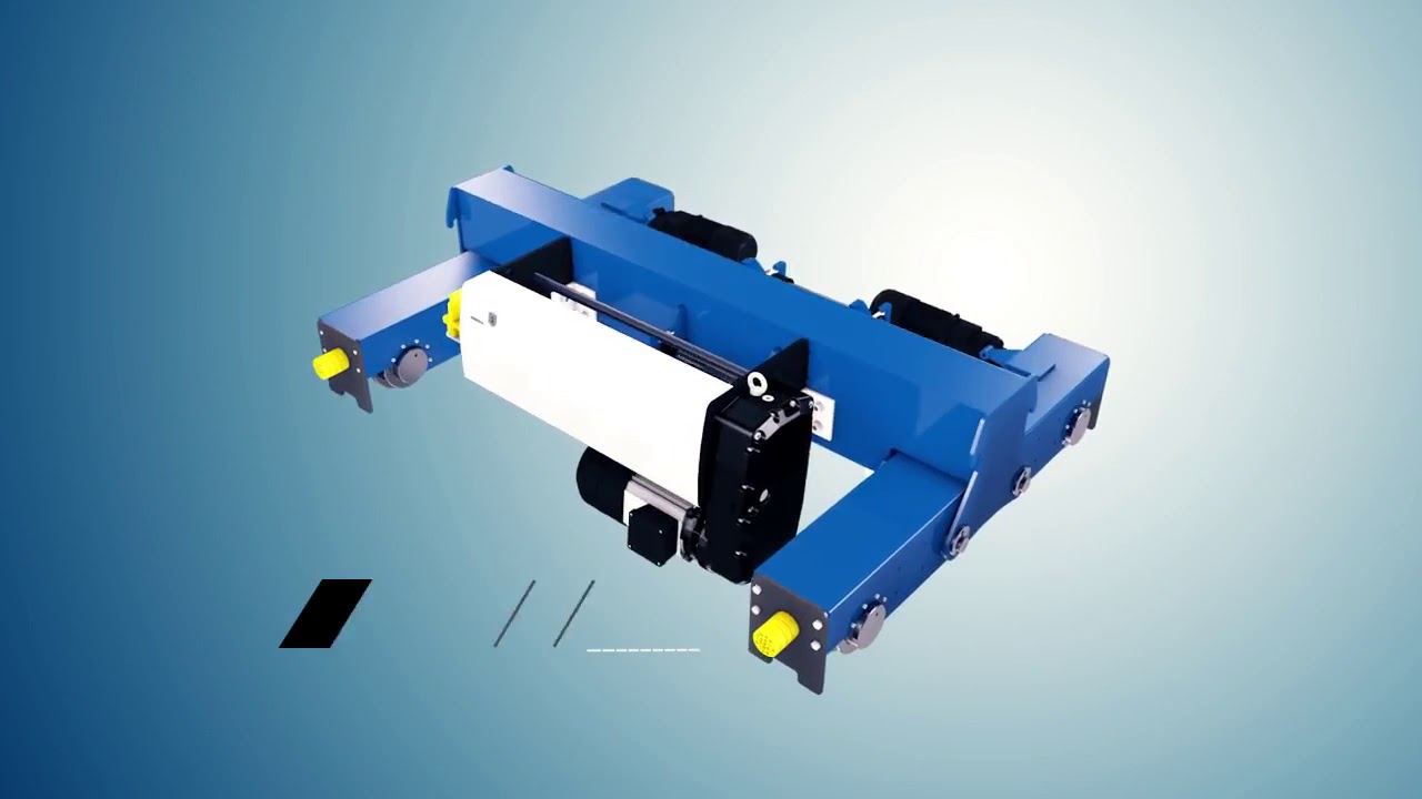 NDS Trolley-double girder overhead crane in European style