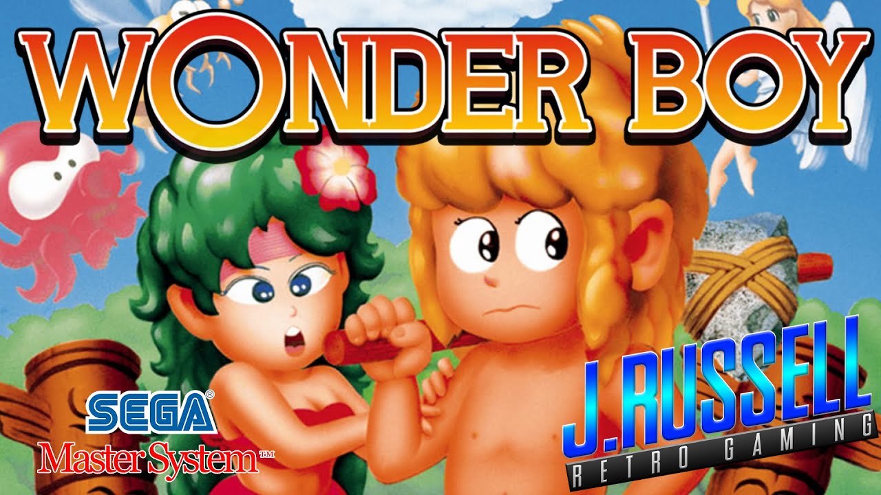 Wonder Boy - Sega Master System  II + YPbPr Output - PAL