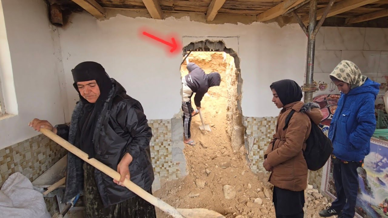 Two orphans were shocked! What caused the collapse of Grandma's cave?