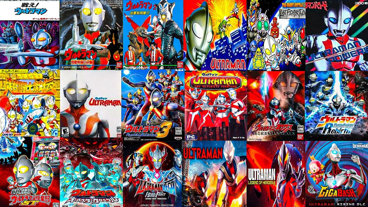 The Evolution of ULTRAMAN Games (1983-2024) 