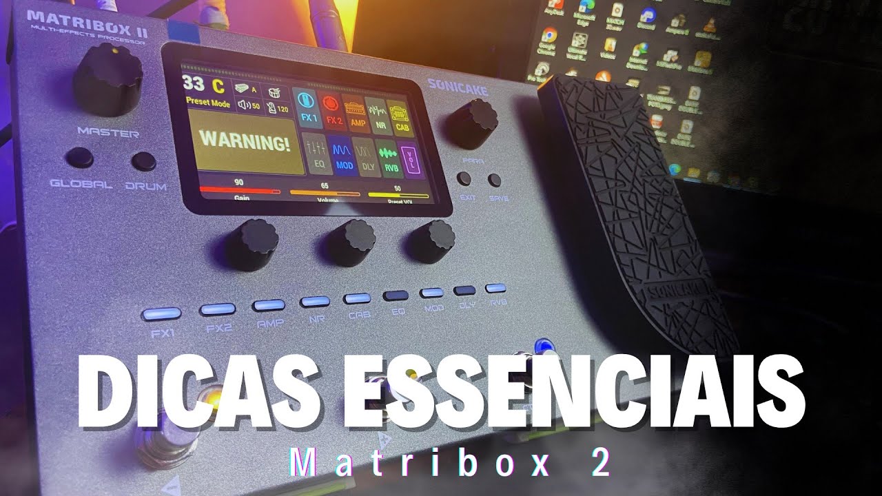 MATRIBOX 2 - DICAS ESSENCIAIS! (Configurar foots/EQ Global/Cadeia de Sinal) @SONICAKE #matribox2