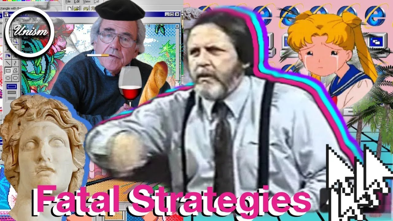 Rick Roderick on Baudrillard - Fatal Strategies [full length] ｖａｐｏｒｗａｖｅ ｅｄｉｔｉｏｎ