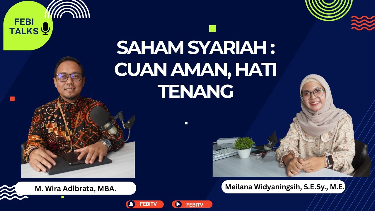 SAHAM SYARIAH: CUAN AMAN, HATI TENANG