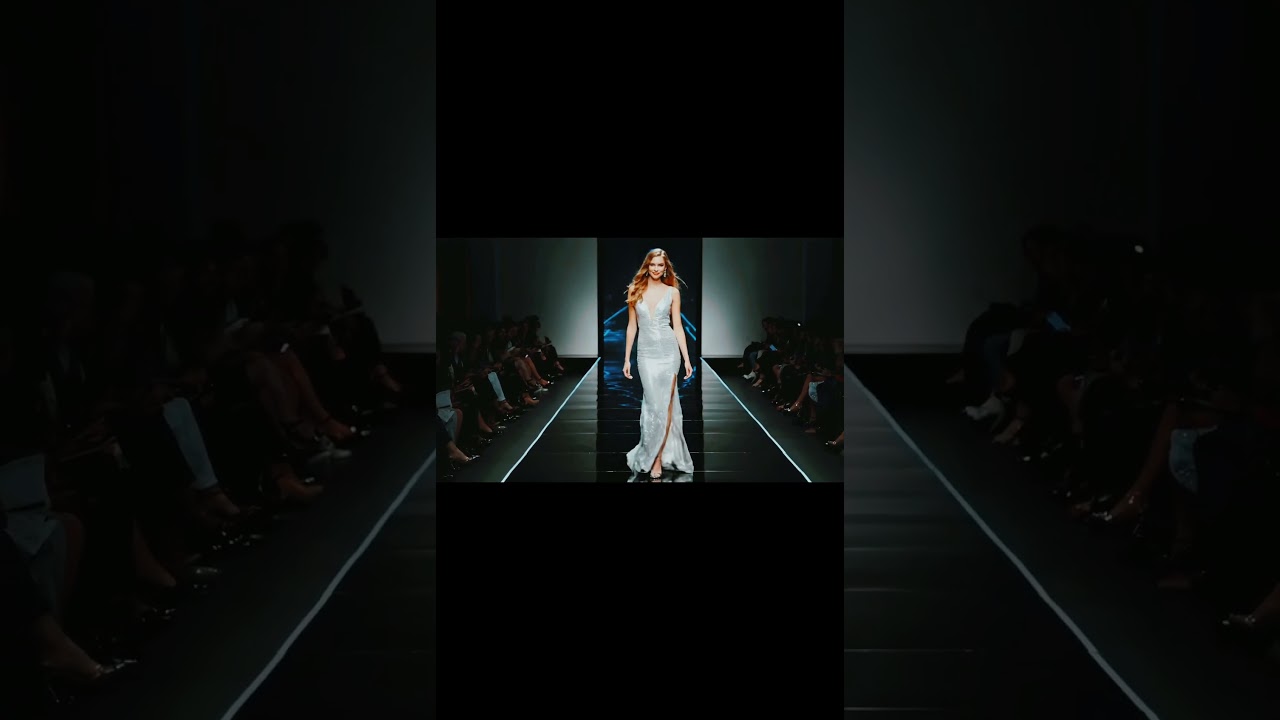 Ai generated model walk 😮| Virtual fashion 👠 