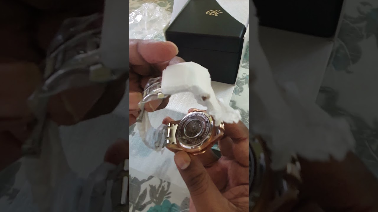 Chairos crusader hand made metal watch unboxing