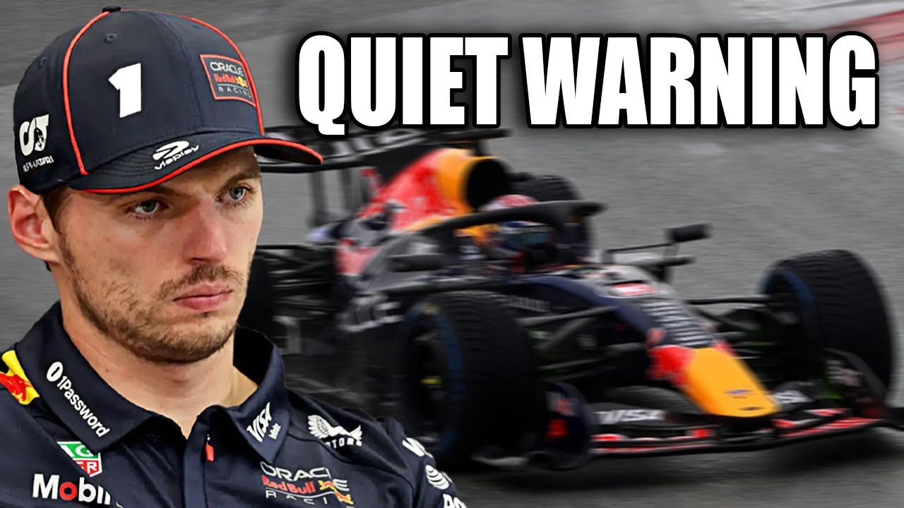 Max Verstappen Just Sent a Quiet Warning to the Entire F1 Grid