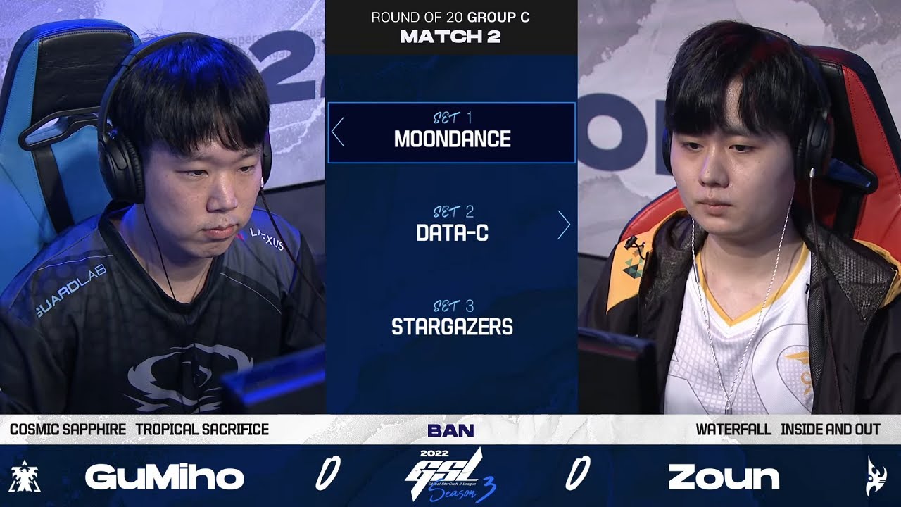 [2022 GSL S3] Ro.20 Group C Match2 GuMiho vs Zoun
