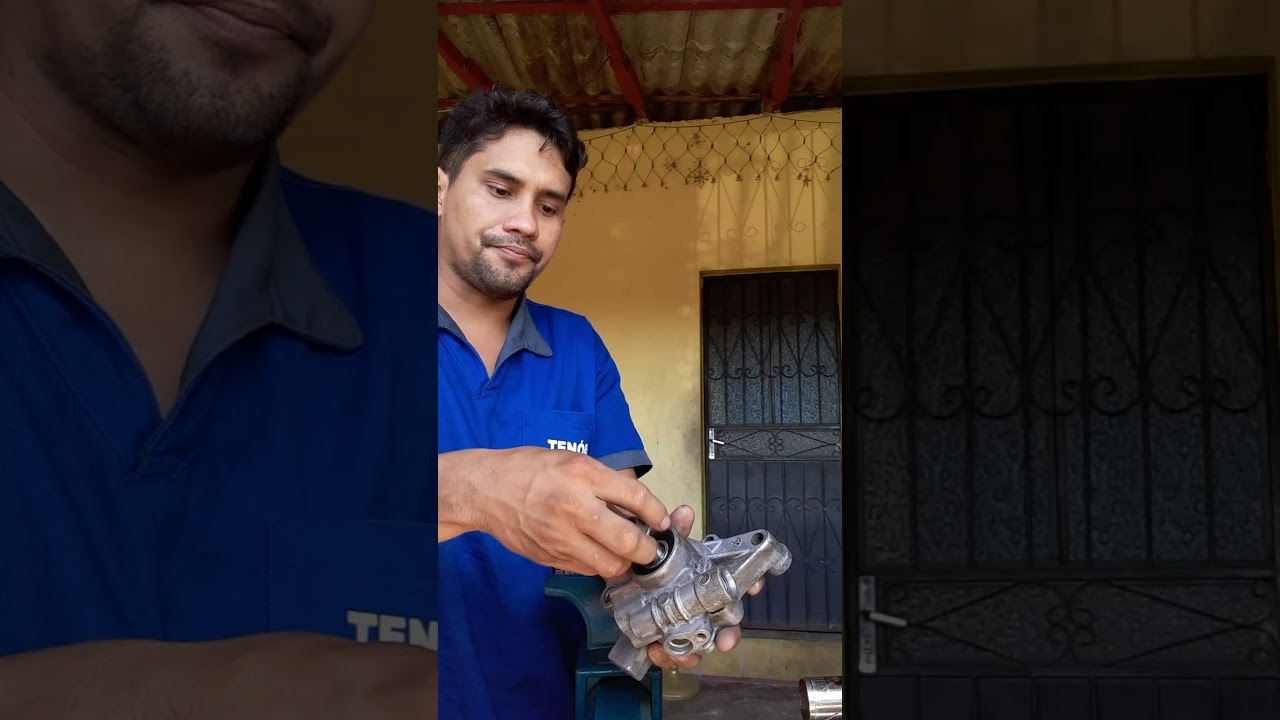 Troca do reparo e rolamento, da bomba hidraulica. Honda Civic 96..00☀️