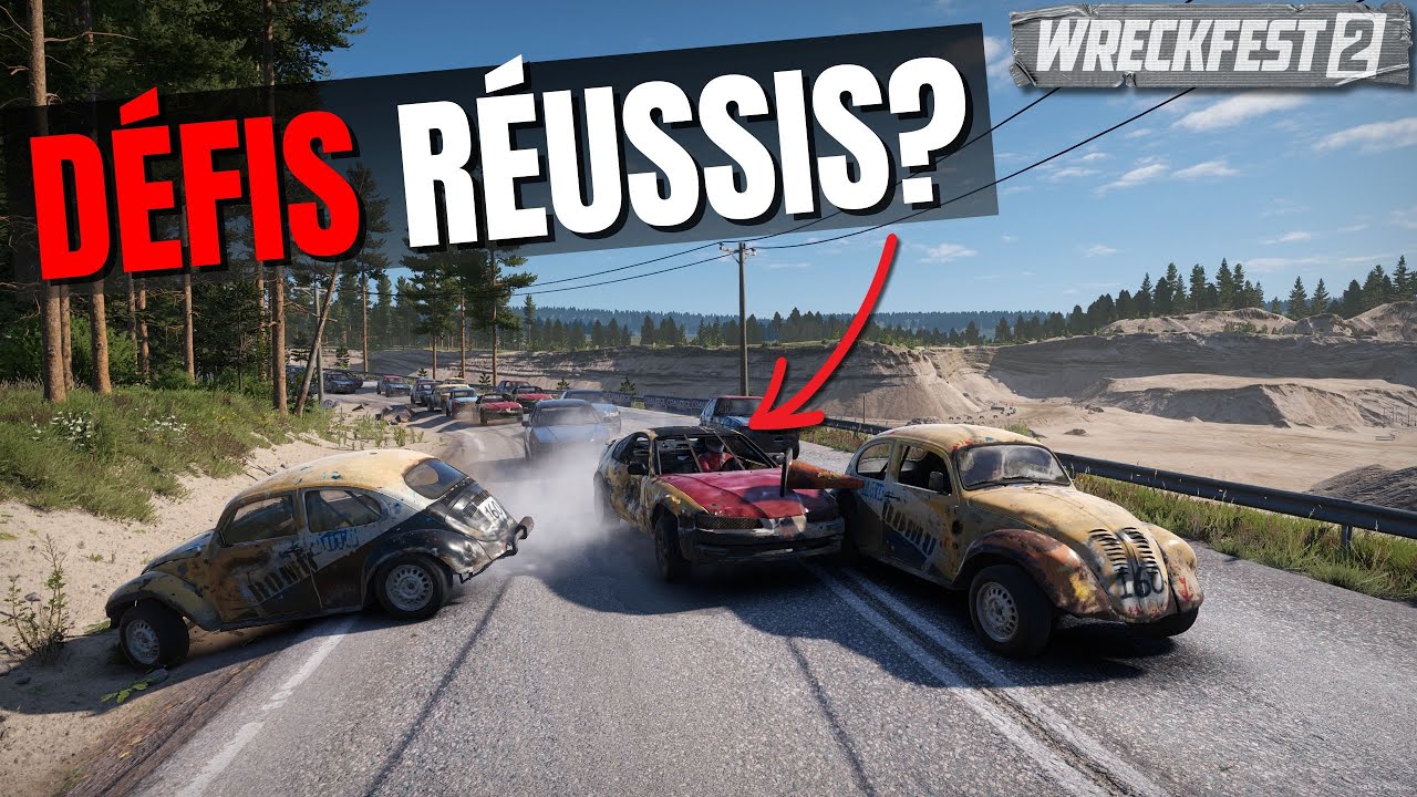 WRECKFEST 2: CES DÉFIS M'ONT RENDU FOU!