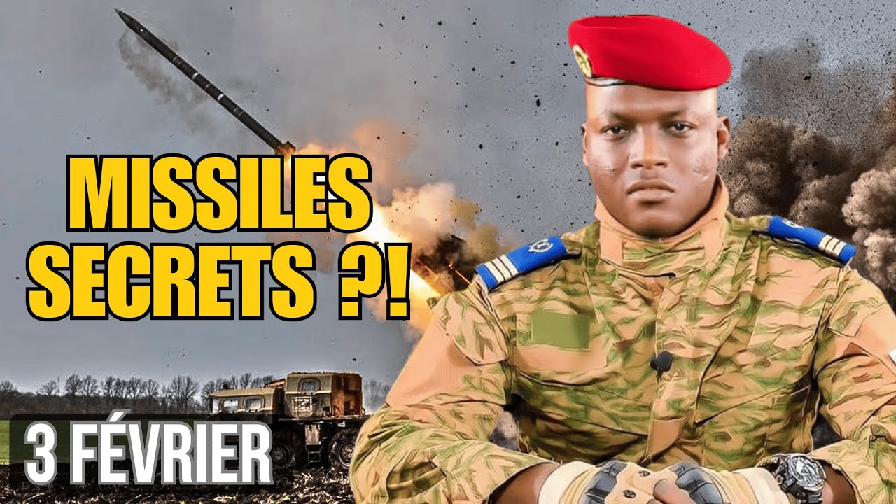 MISSILES SECRETS À OUAGADOUGOU : QUE CACHE VRAIMENT TRAORÉ ? L’AFRIQUE AU BORD DU CHOC !