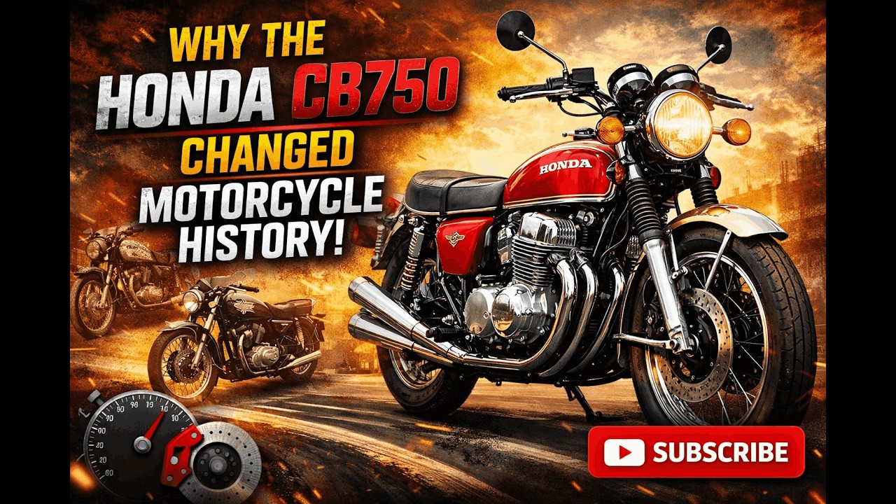 Why the Honda CB750 Changed Motorcycle History