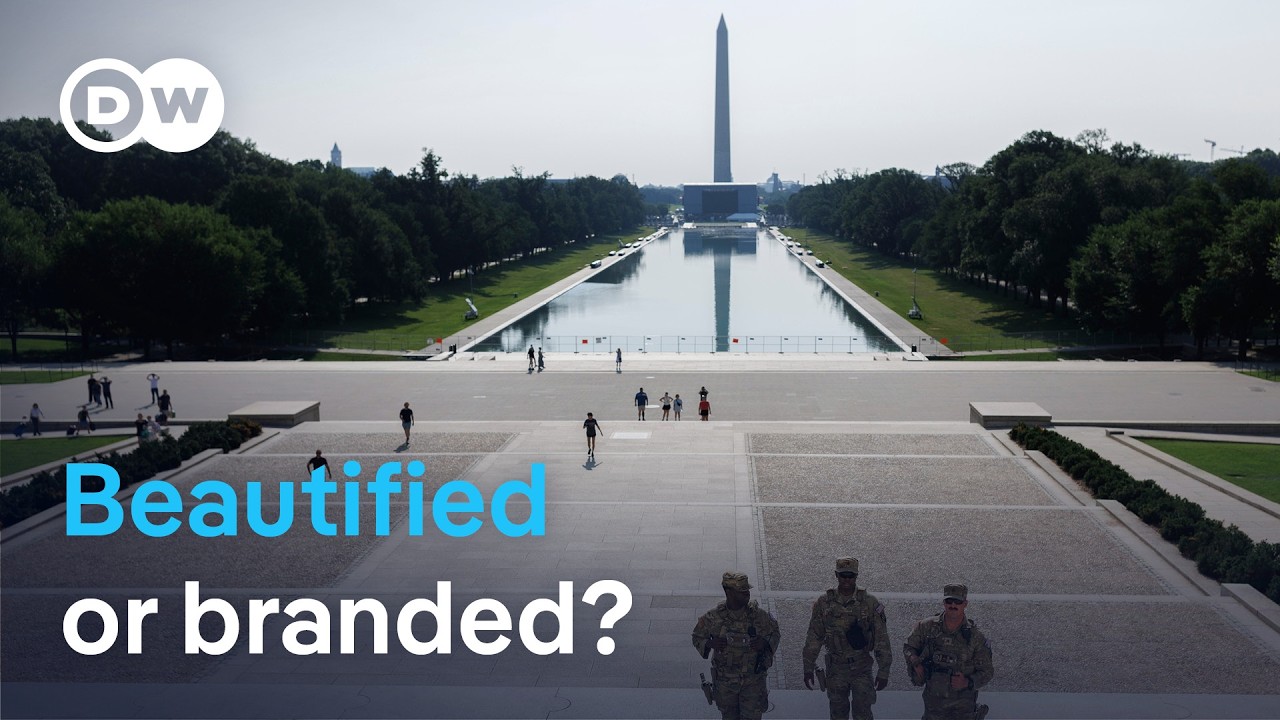 How Washington is being 'Trumpified' for America's 250th anniversary | DW News