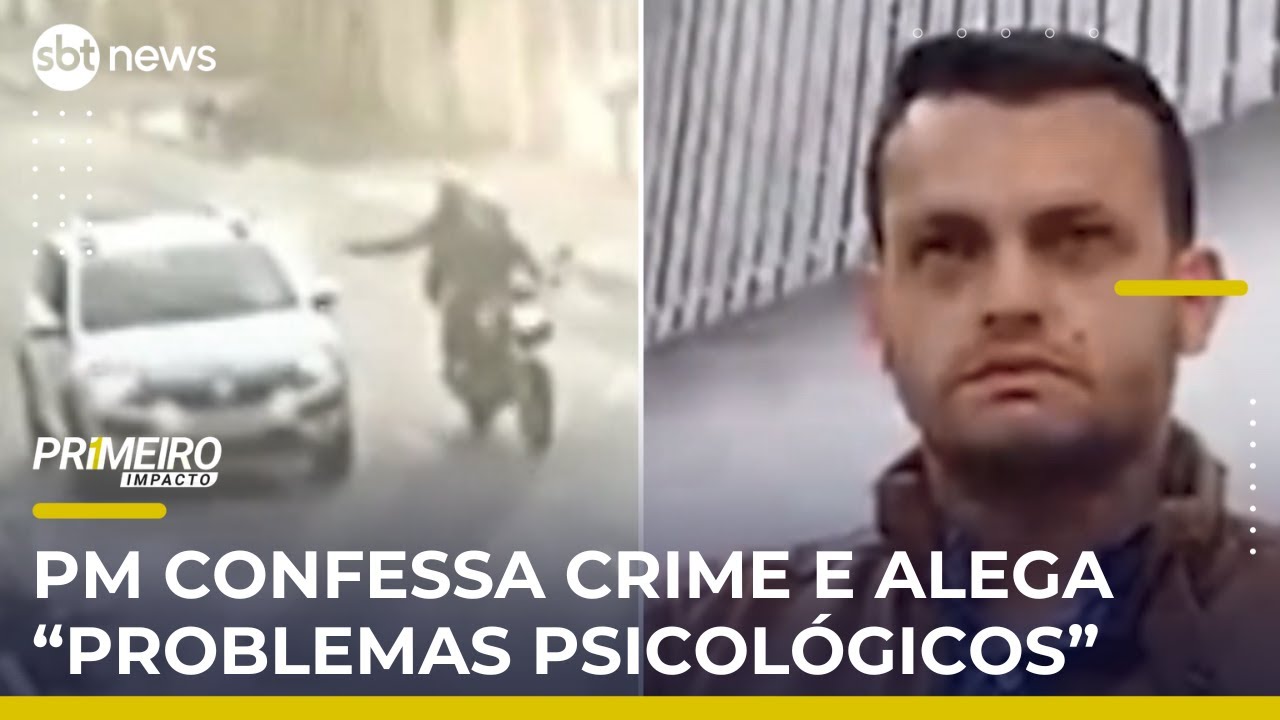 PM confessa assassinato de personal trainer após briga no trânsito | #PrimeiroImpacto