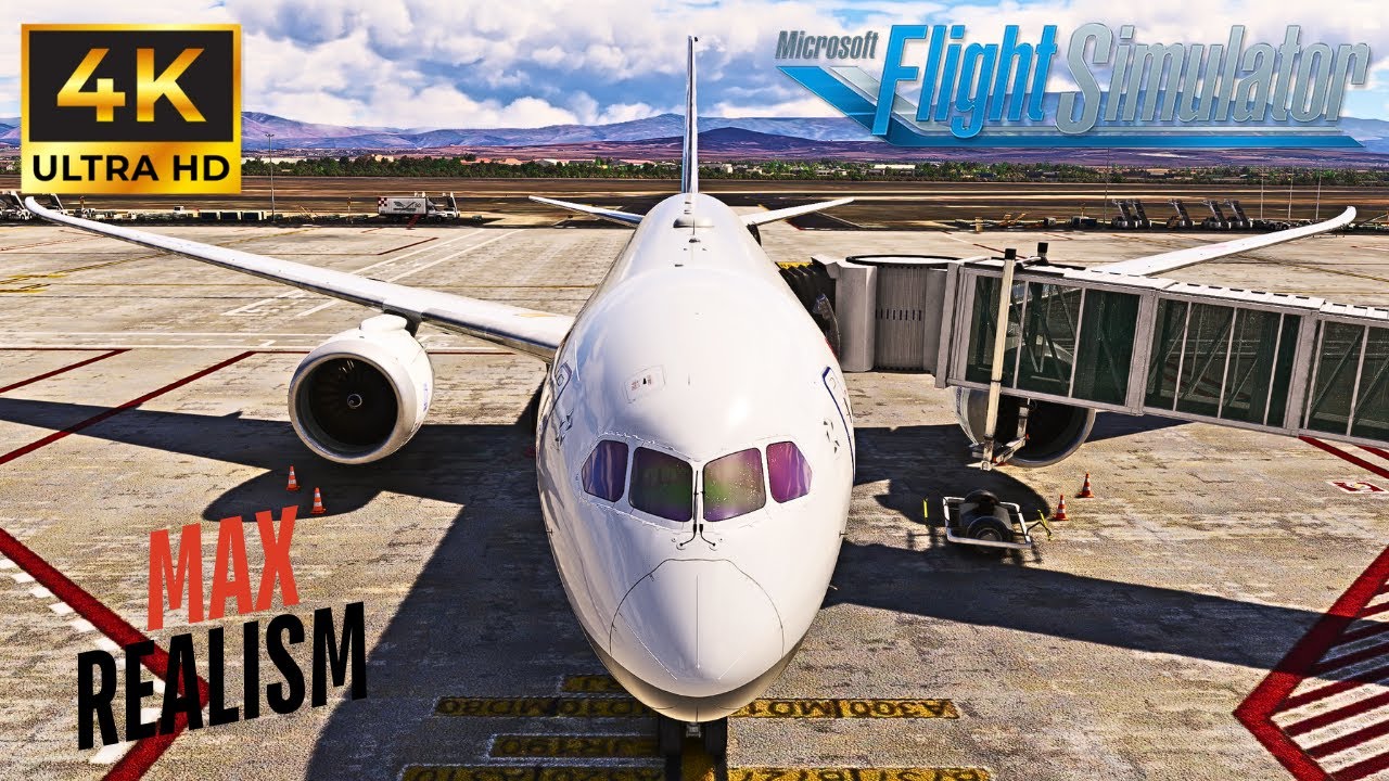 Microsoft Flight Simulator 2020 INCREDIBLE REALISM | Bravo Airspace Boeing 787-9 Full Flight