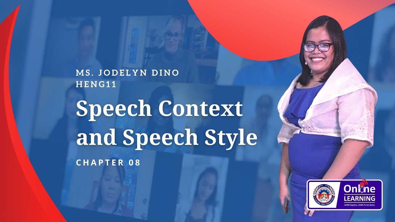 Speech Context and Speech Style