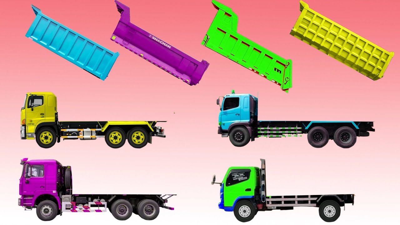 MENTEBAK GAMBAR TRUK PASIR CORRECTLY GUESS THE DUMP TRUCK !! HEAD CORRECTLY CONSTRUCTION VEHICLES 3
