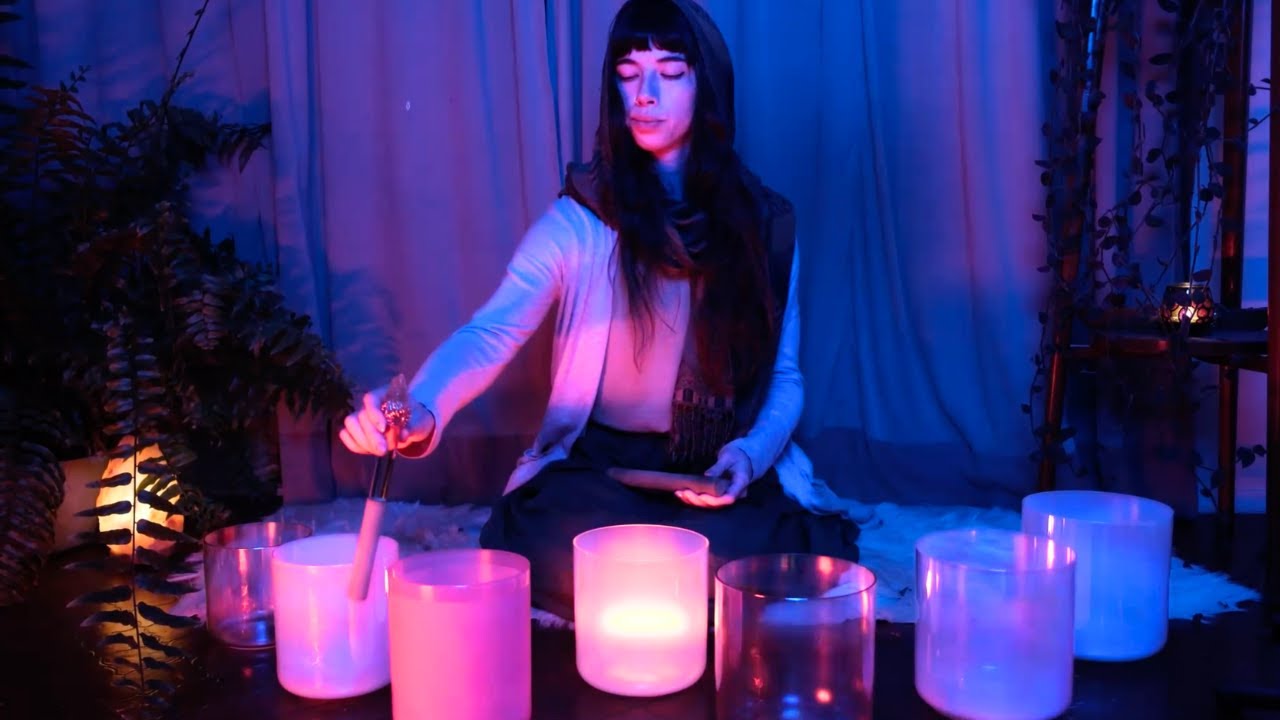 Crystal Alchemy Singing Bowls ✨ 432Hz Sound Bath for Energy Cleansing & Alignment