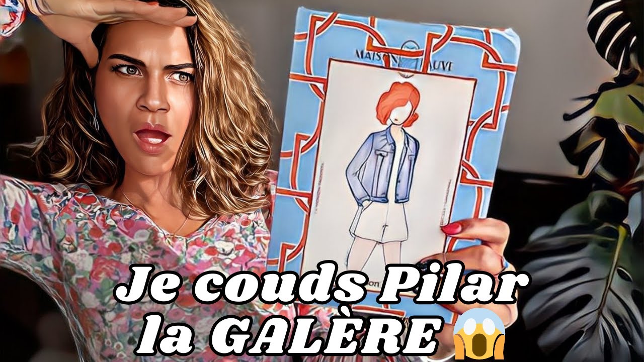 Je couds la veste Pilar. LE projet boulet 😱