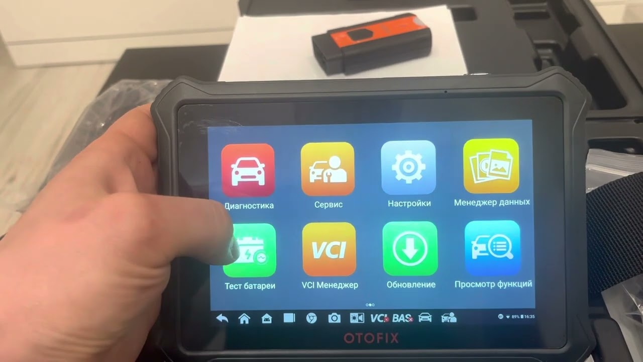 Обзор диагностического сканера Otofix D1 Lite от фирмы Autel
