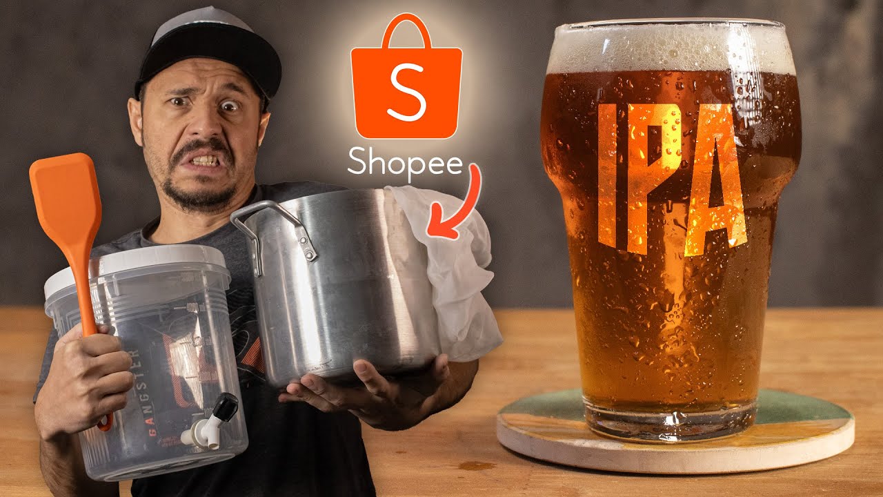 Fazendo Cerveja com Equipamentos Improvisados!