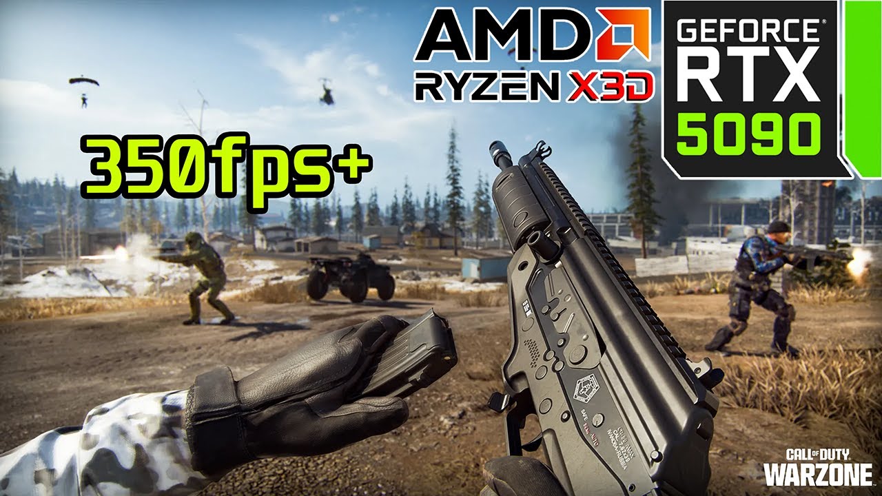 Call of Duty Warzone Season 3 Verdansk Benchmark | 9800X3D | RTX 5090 | Lowest Settings 1440p