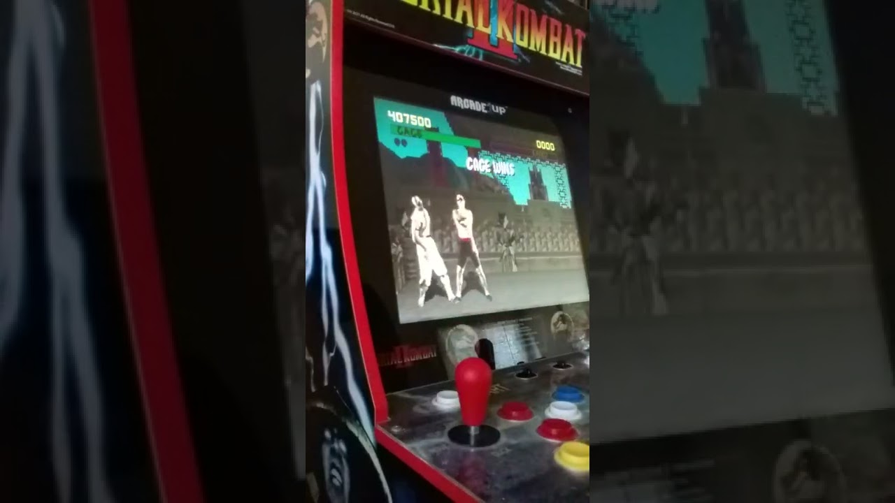 Mortal Kombat 1 Johnny Cage Fatality Glitch on Mortal Kombat Arcade1Up