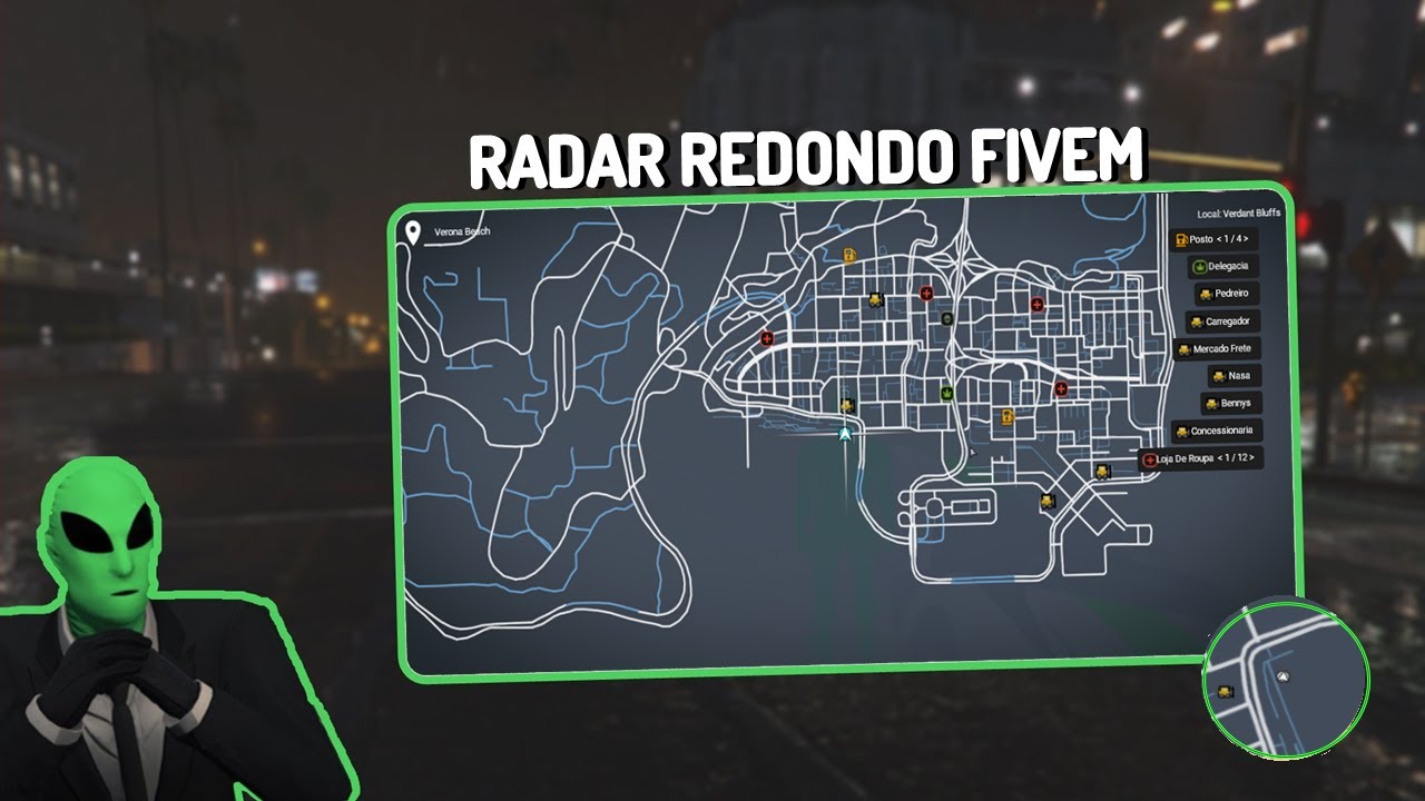 RADAR REDONDO COM MARCAÇAO FIVEM VAZADO [EXCLUSIVO] [MTA/GTA SA] DOWNLOAD GRATIS