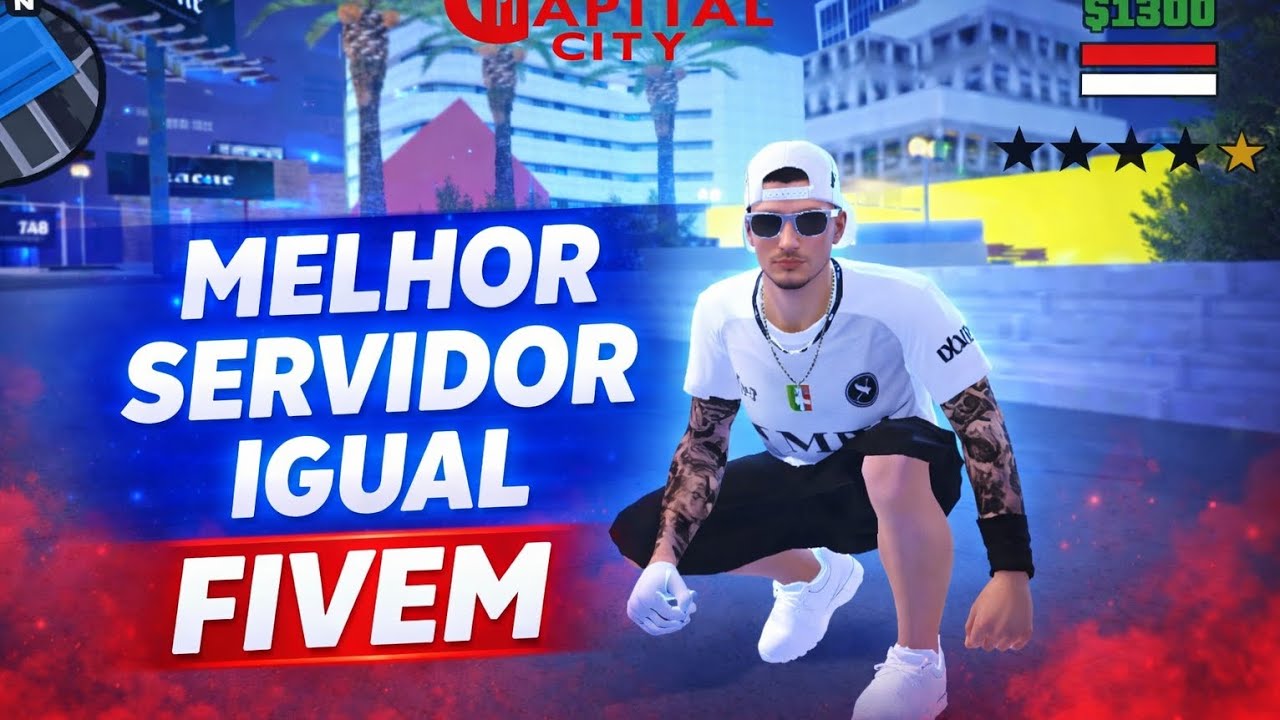 SERVIDOR INSANO!! MELHOR SERVIDOR ESTILO FIVEM!!! 😎