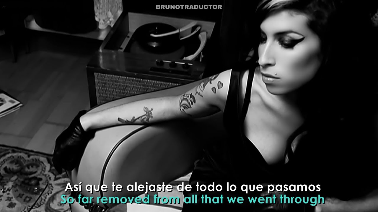 Amy Winehouse - Back To Black // Lyrics + Sub Espa&ntilde;ol // Video Oficial