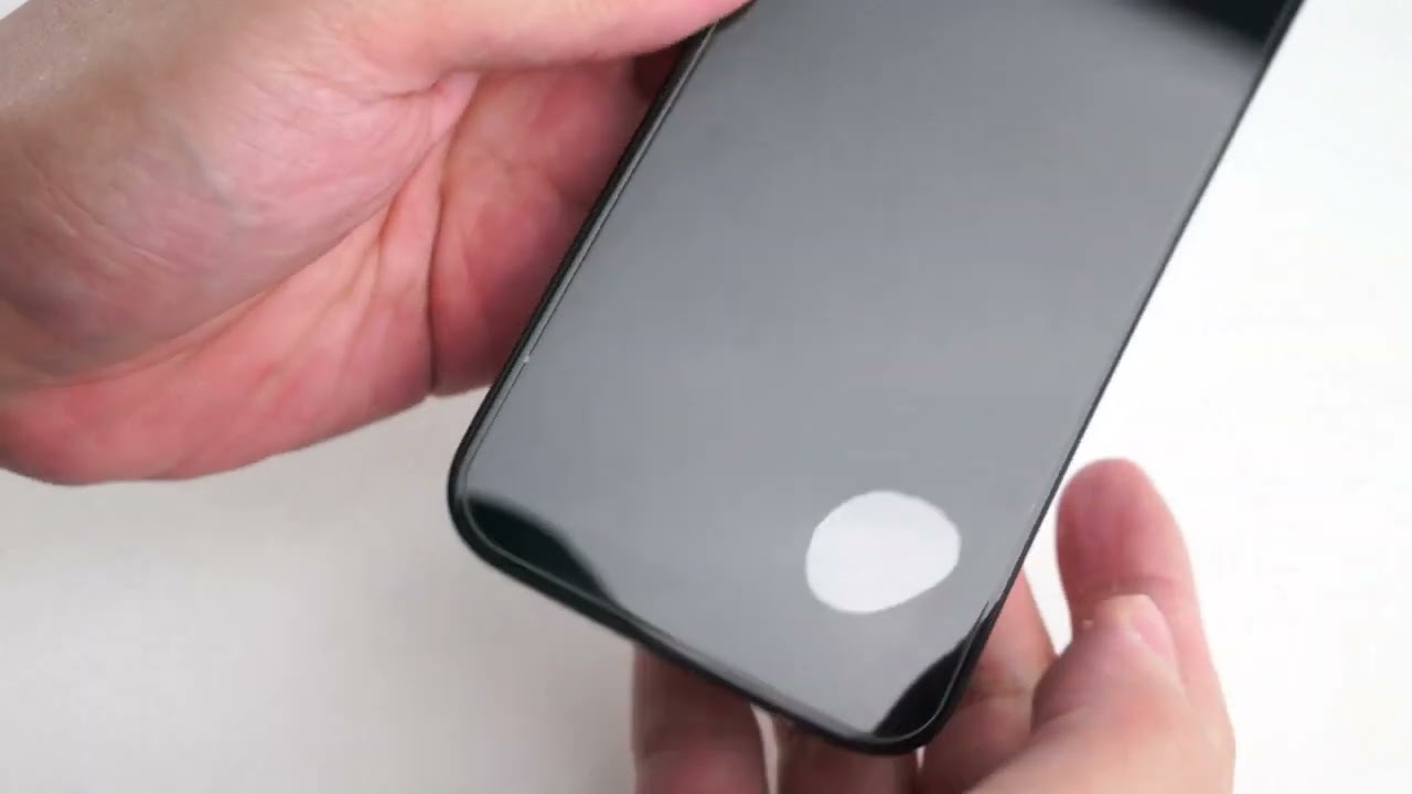 iPhone Screen Protector Bubble Elimination Method