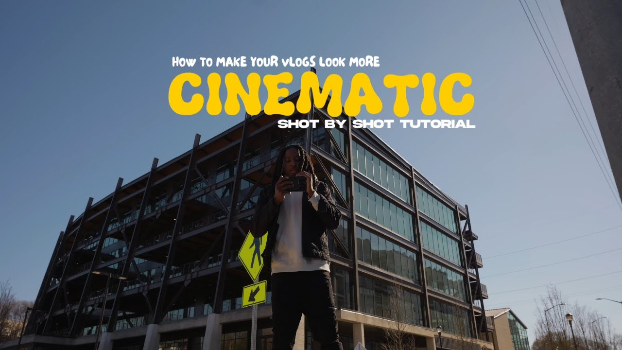 HOW to make YOUR vlogs look CINEMATIC! Step By Step!