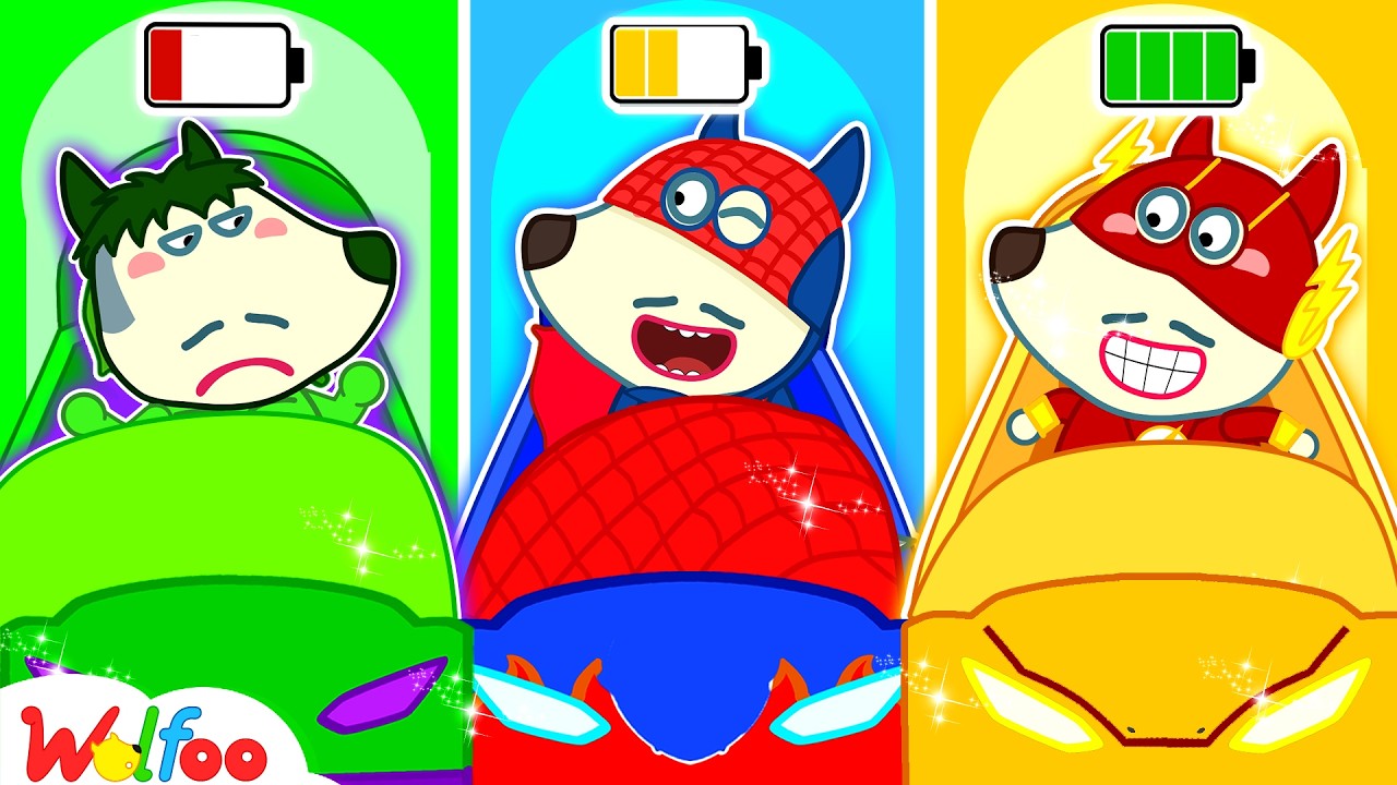 Which Superhero Dad Is the Strongest? | Cartoons For Kids | Wolfoo Family