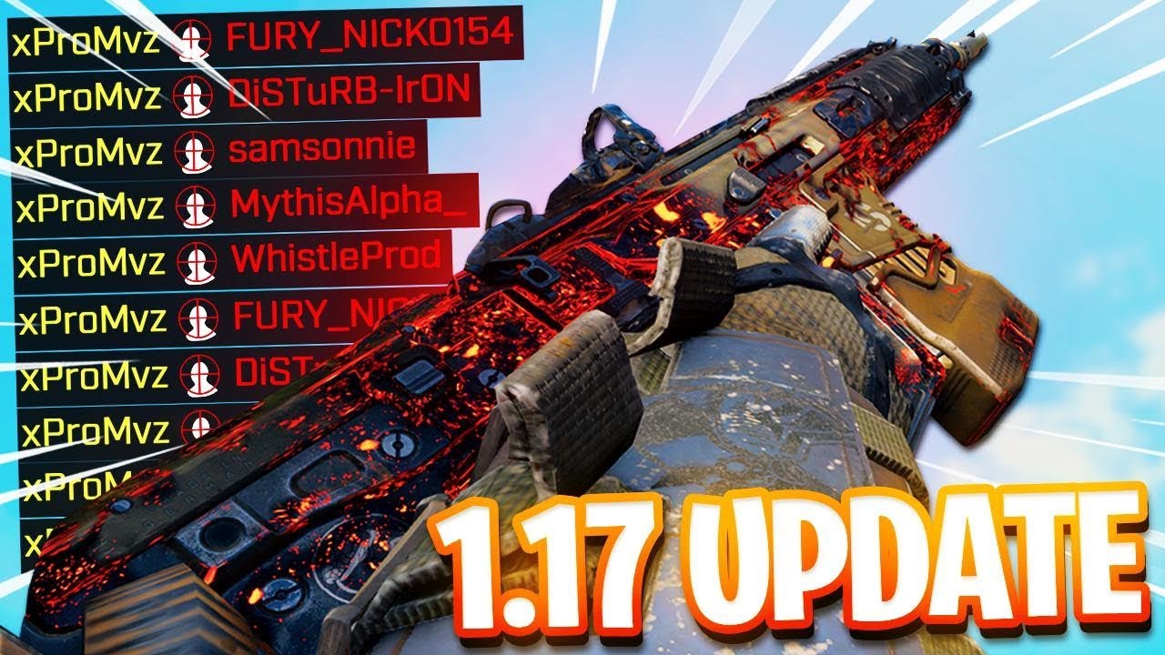 the NEW Black Ops 4 Update 1.17 (BO4)