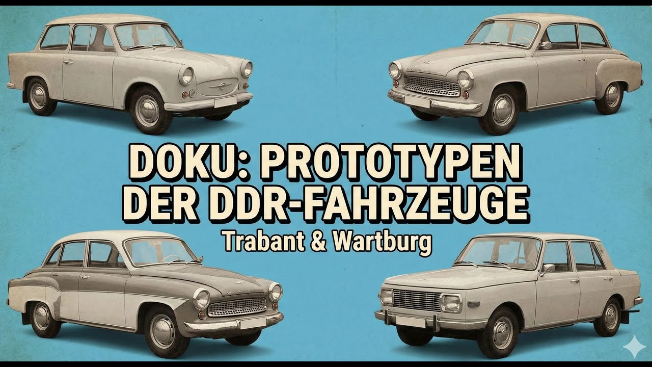 DOKU Geschichte der Prototypen Trabant und Wartburg