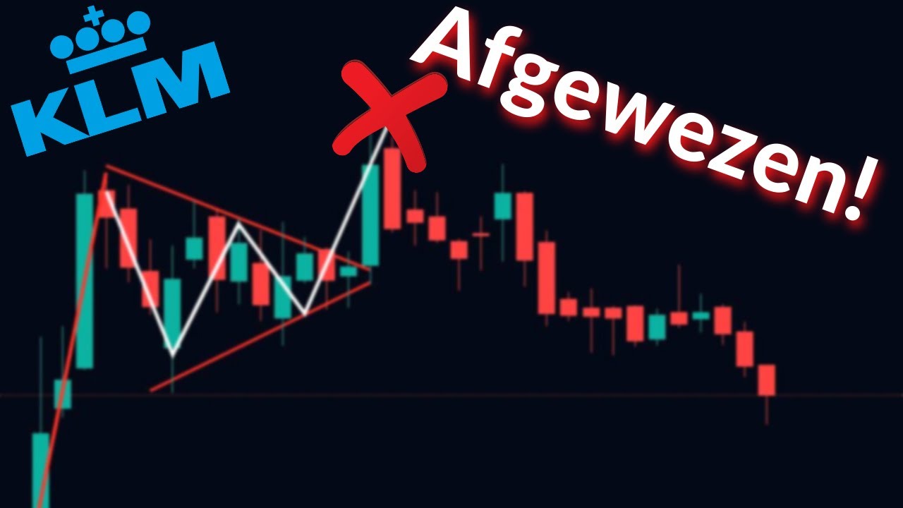 KLM KORTE TERMIJN NEGATIEF! | Lange Termijn ...? | Air France KLM Aandelen Koers