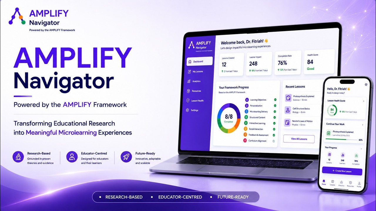 AMPLIFY Navigator: From Research to Impactful Microlearning
