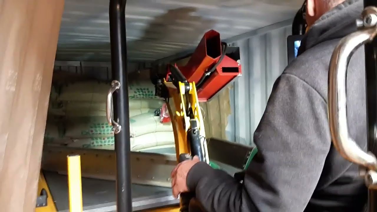 Top deck unloading