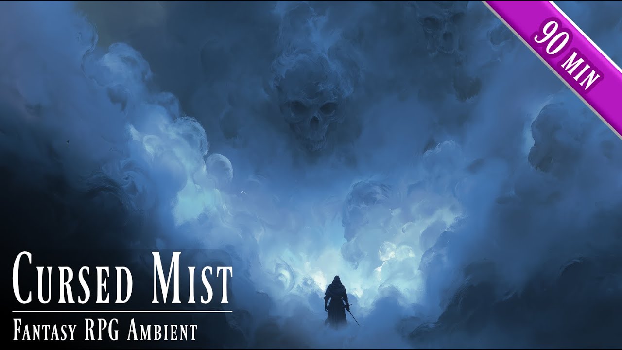 Cursed Mist – Fantasy RPG Ambient | Whispering Spirits & Creeping Fog