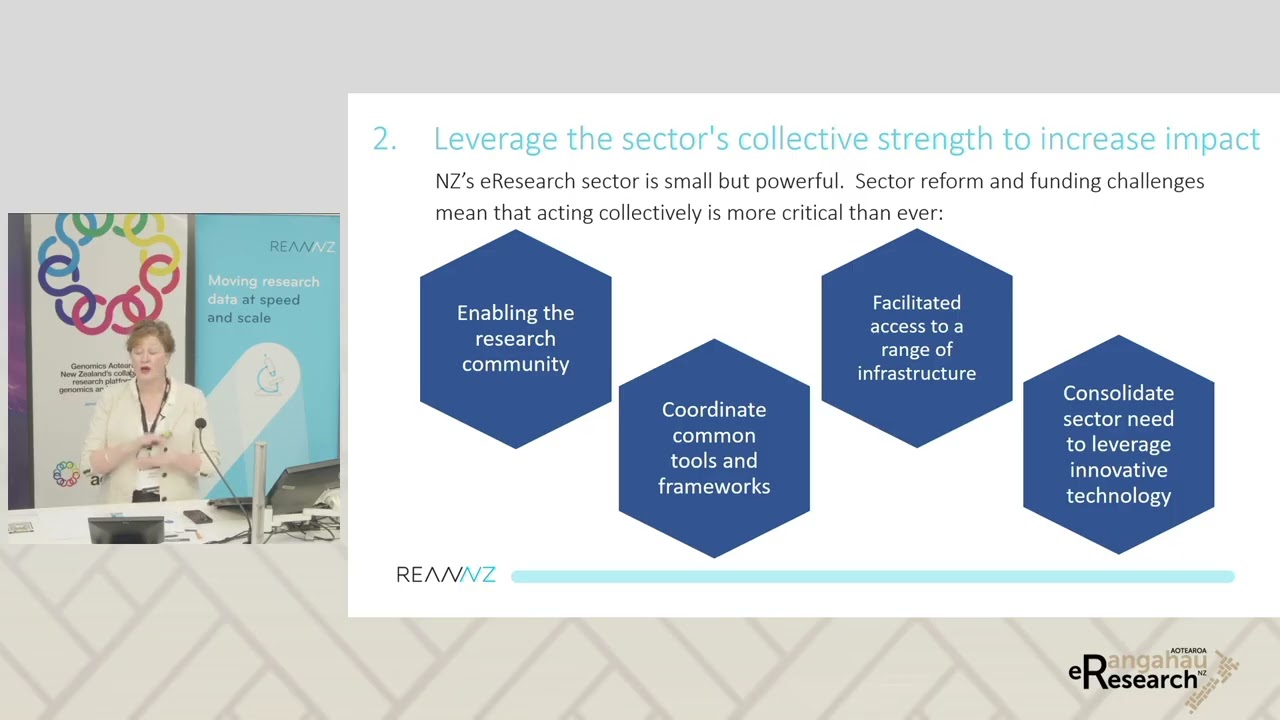 Plenary: NZ Science System - REANNZ, Genomics Aotearoa, MBIE