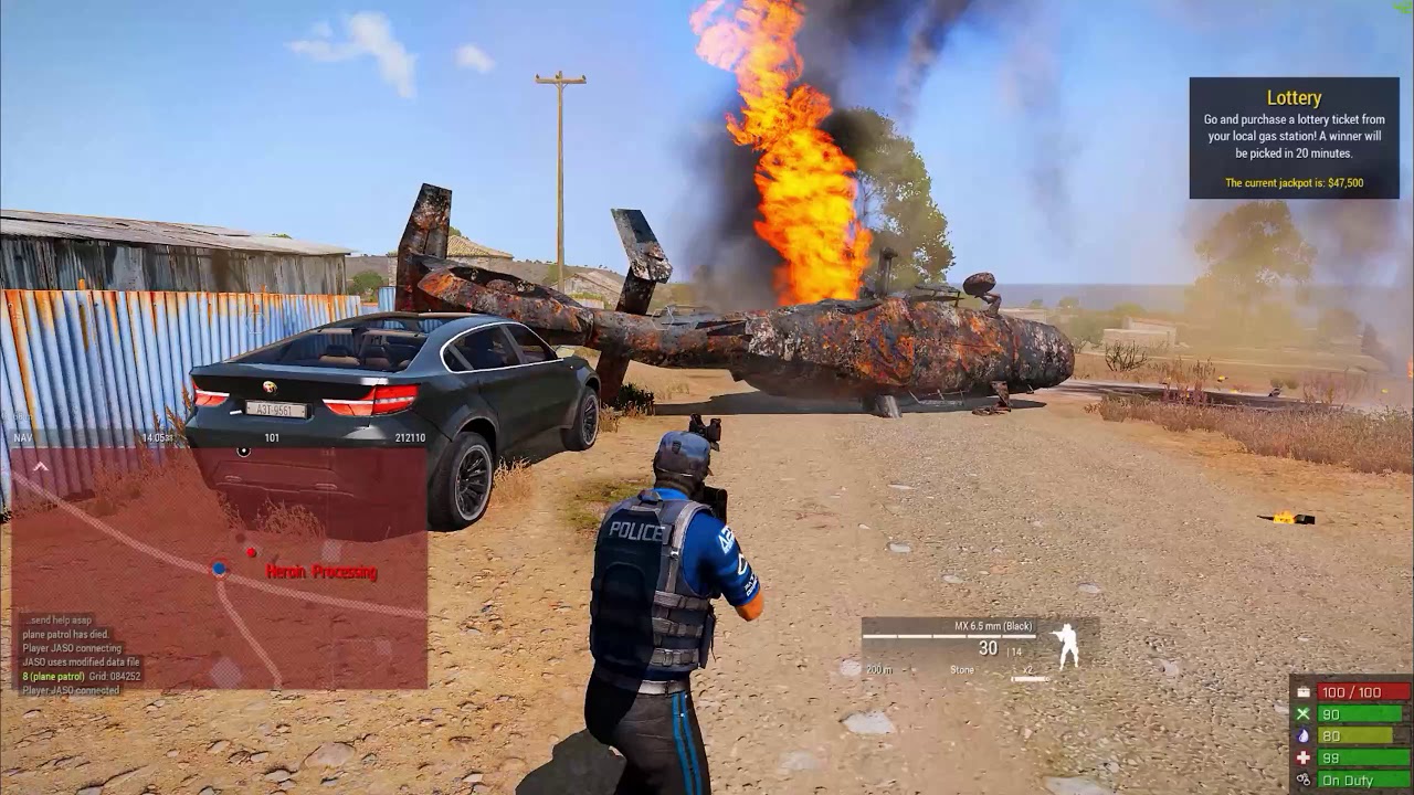 Arma 3: Olympus Altis Life: Shittage 13