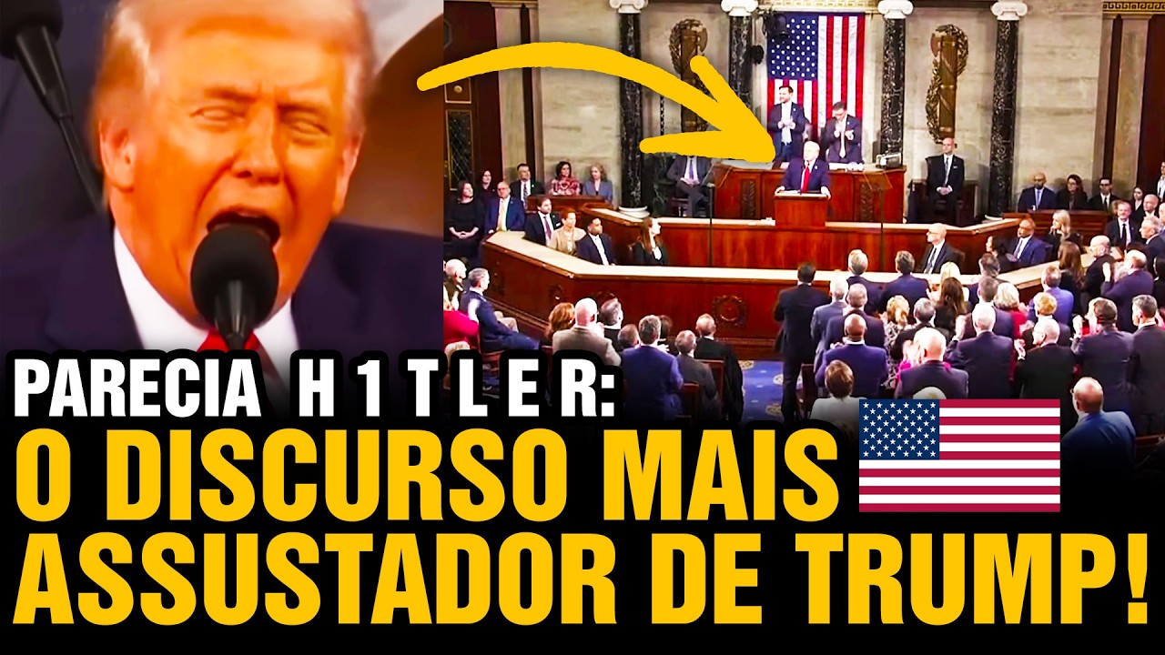 Discurso de Trump no State of the Union 2026: o momento mais ASSUSTADOR da política dos EUA? 😱 🇺🇸