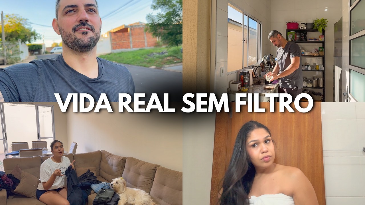 UM DIA REAL AQUI EM CASA! Rotina, comprinhas e testando percarbonato